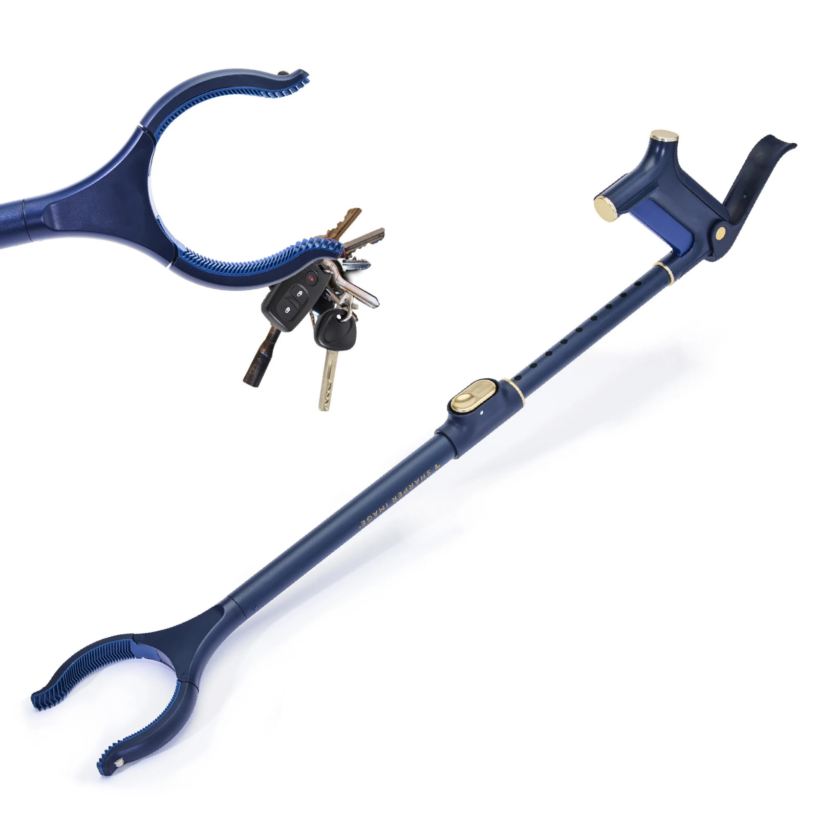 Sharper Image Deluxe Grabber Reacher Tool, 7 lb Lifting Capacity Magnetic Pickup