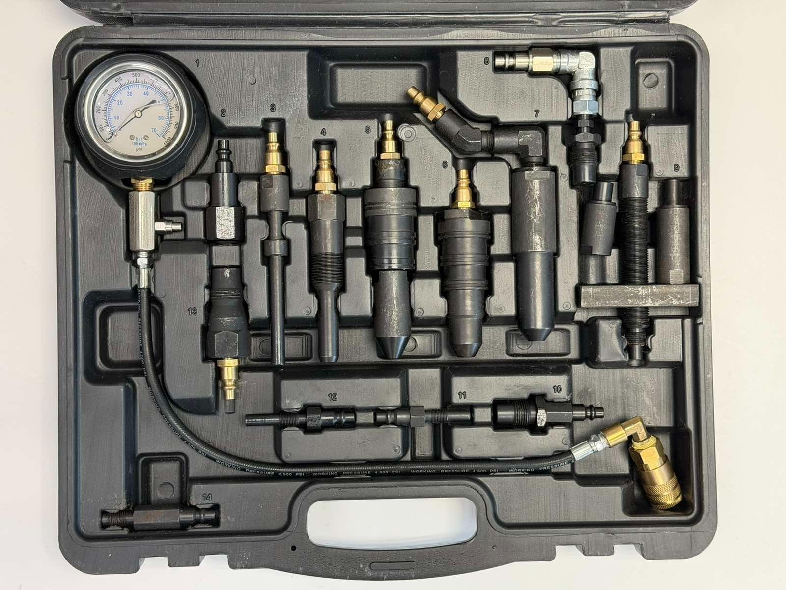 Diesel Engine Compression Pressure Tester Tool 1000psi