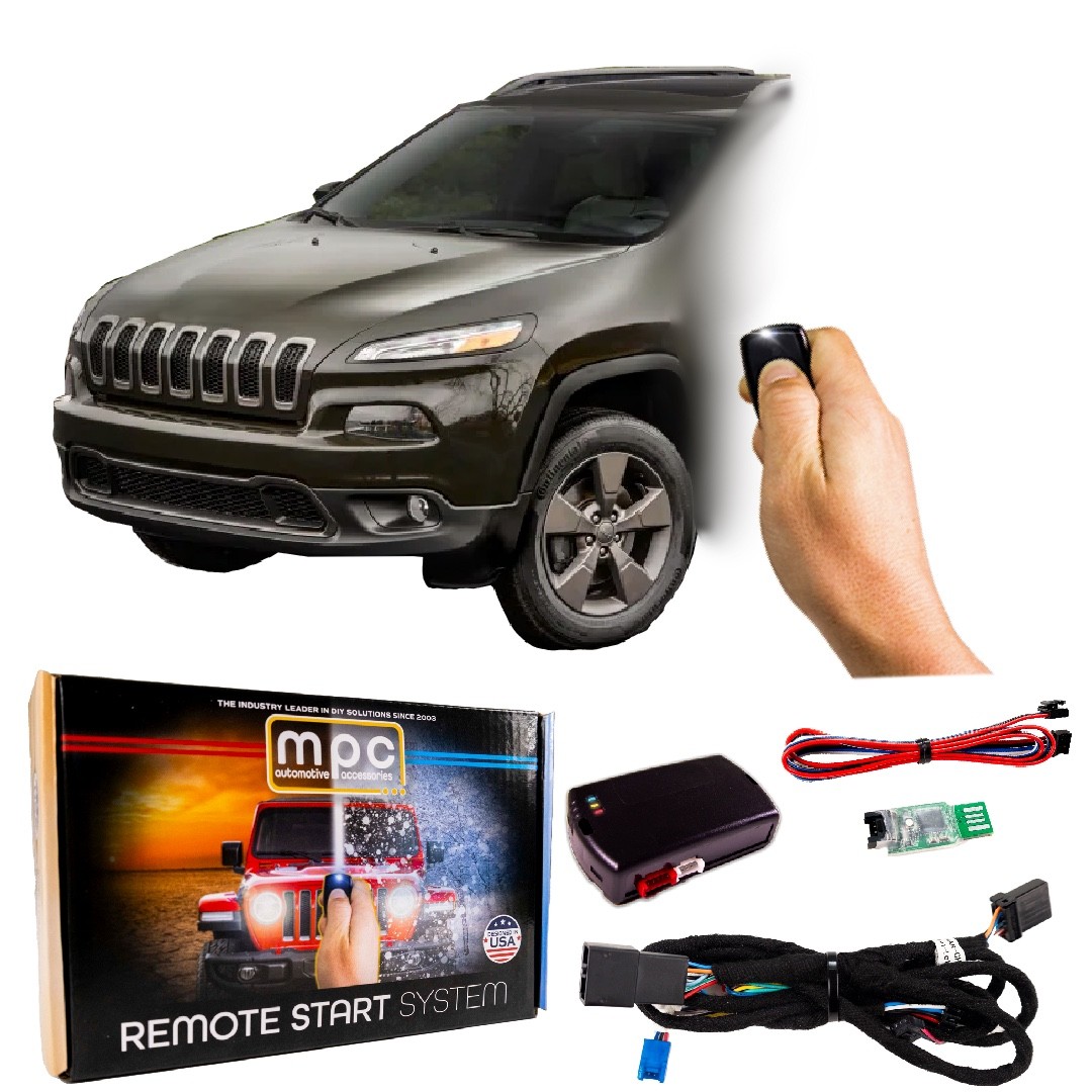 Factory Activated Remote Start For 2015-2018 Jeep Cherokee - Tip-Key Plug-n-Play