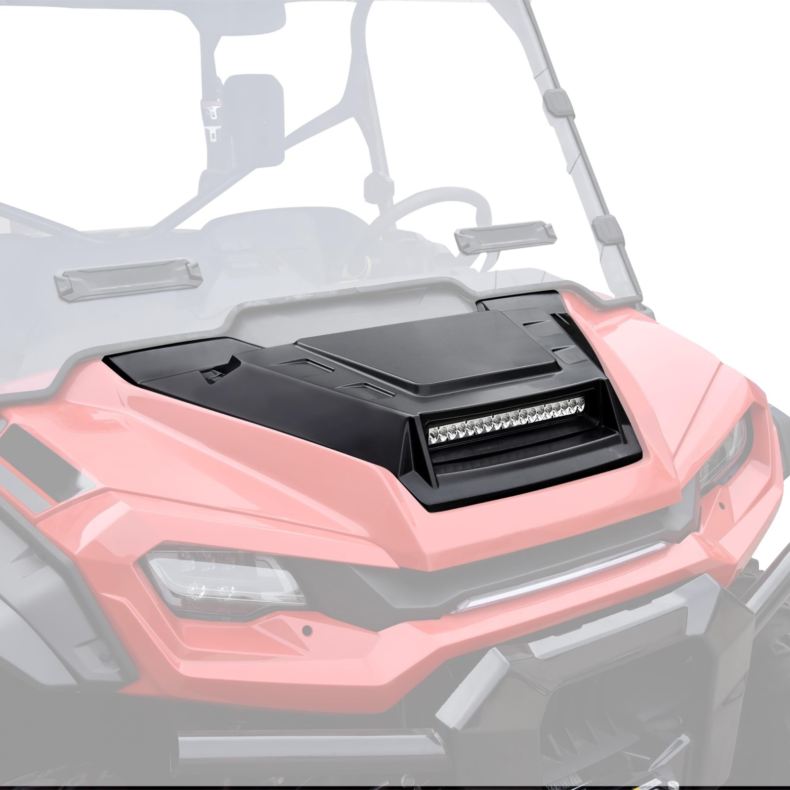 Hood Scoop with LED Spotlight Compatible with Pioneer 1000 3P 5P 6P 2016-2025...