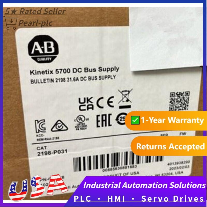 2198P031 Allen-Bradley 2198-P031 AB Factory Sealed NEW US Free Tax