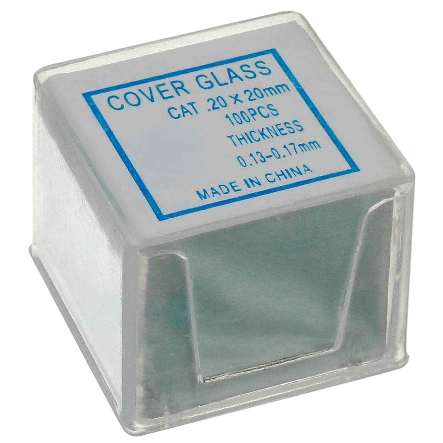 50 Pcs Ground Edge Pre-Cleaned Microscope Slides and 100 Pcs Pre-Cleaned Micr...