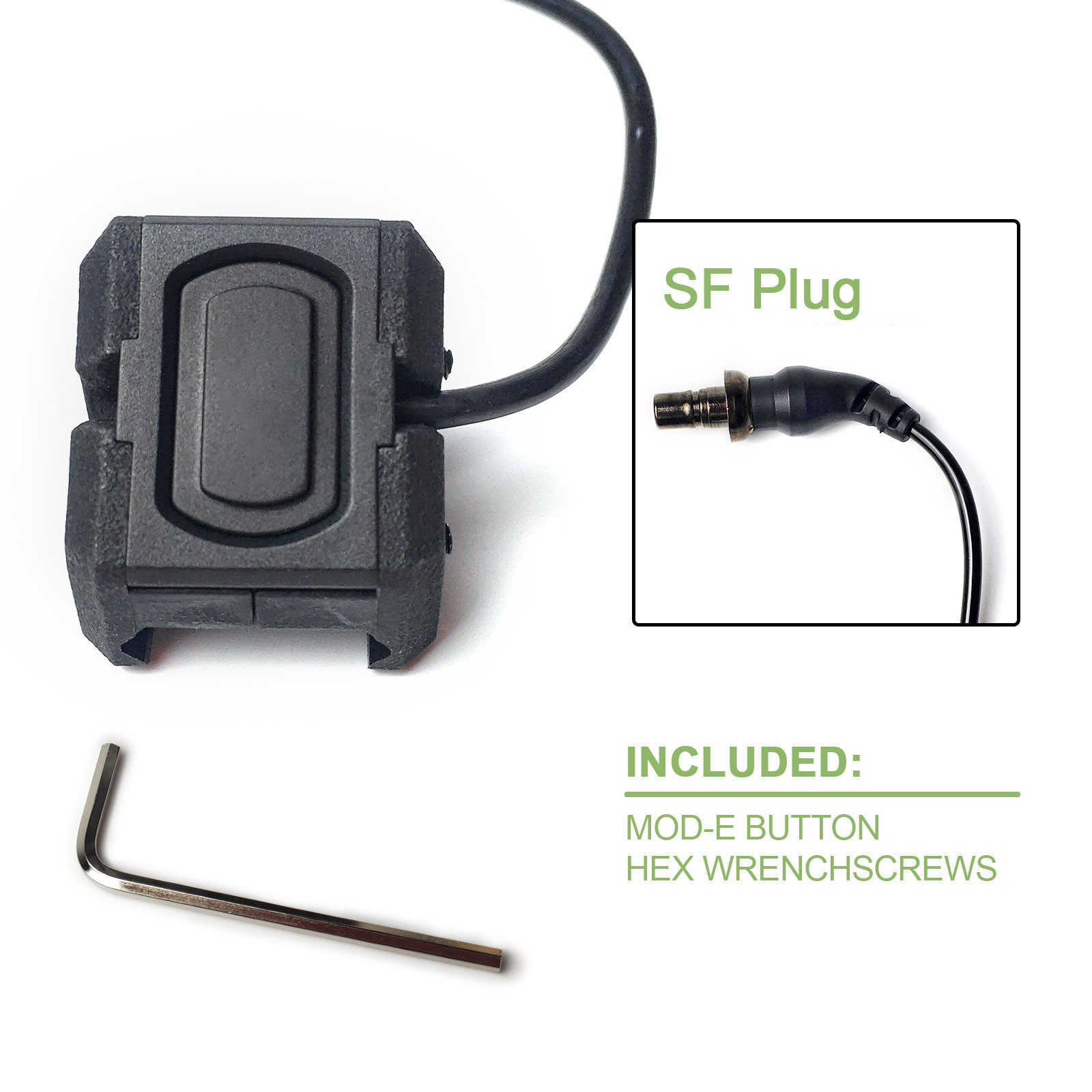 Tactical Light & Laser Remote Pressure Switch For M300/600 Flashlight Hot Button
