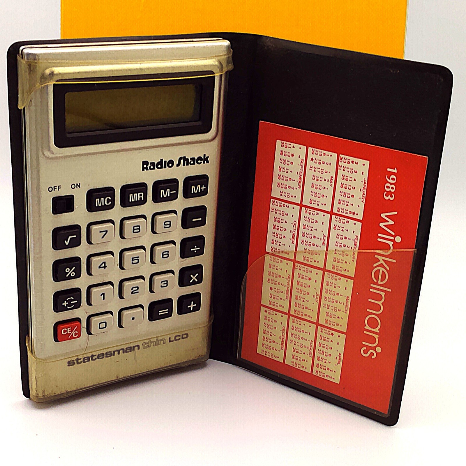 1983 Radio Shack LCD Calculator – Vintage | As-Is / For Parts or Repair
