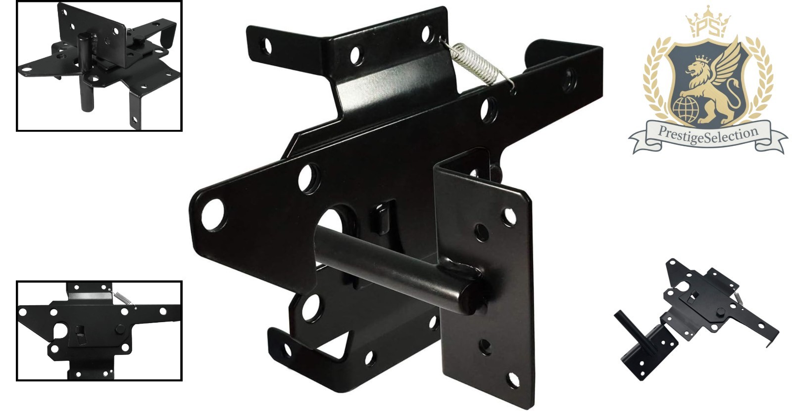 Automatic Gravity Lever Gate Lock - Heavy Duty, Easy Install for All Gates