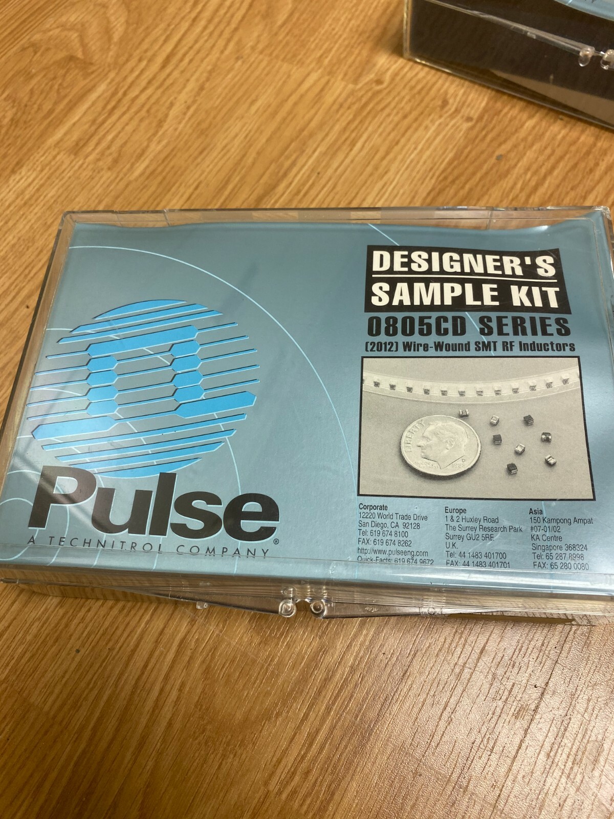 Pulse 0805CD, 0805CM, 0603CD,  Inductor Kits, 3 Boxes. (62 Values)