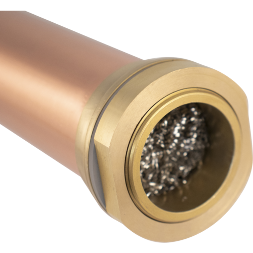 AlcoEngine Copper Reflux Still Top w/ Barb Connections - for Digiboil, BrewZilla