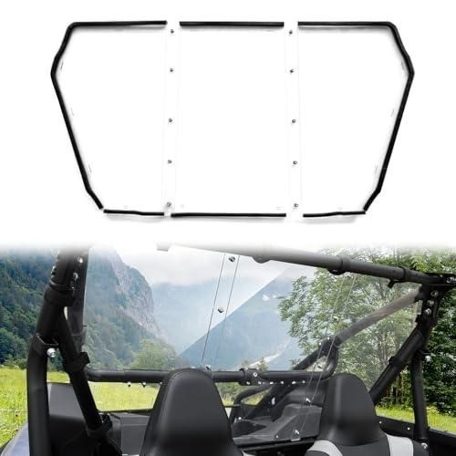 Rear Windshield Kawasaki Teryx Krx 1000 2020-2025 Clear Polycarbonate