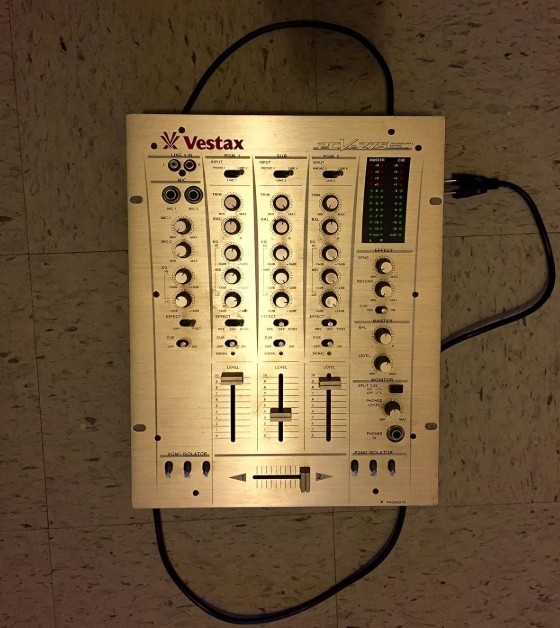 Vestax PCV-275 Professional DJ Mixer Mixing Controller Equipment Used Japan