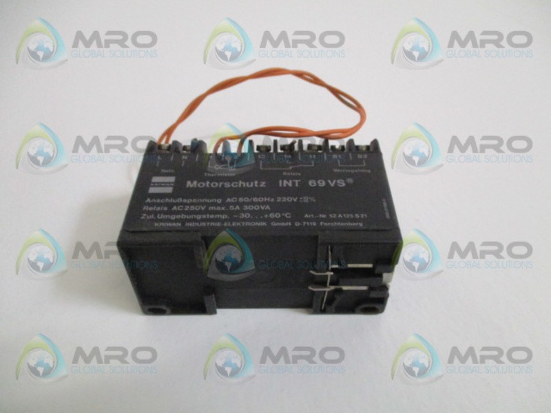 KRIWAN 52A125S21 MOTOR PROTECTOR MODULE UNMP