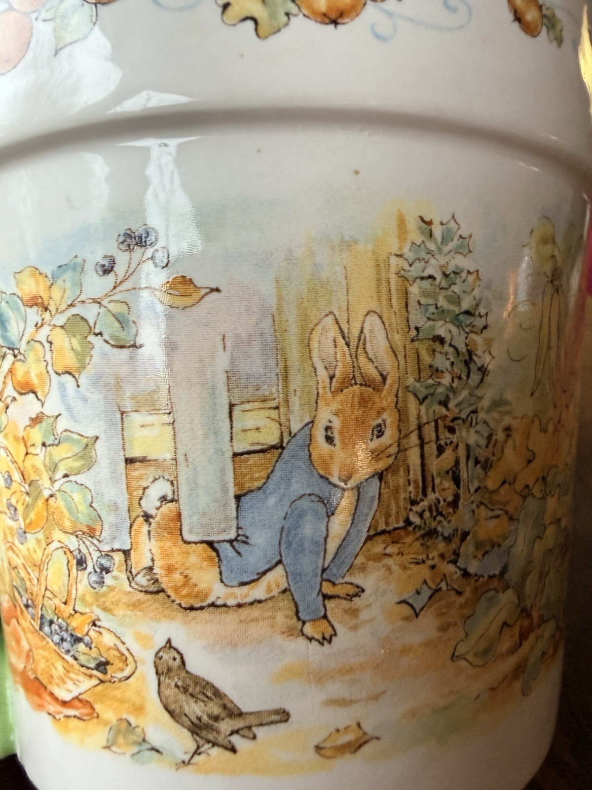 Vintage Peter Rabbit Pottery Beatrix Potter