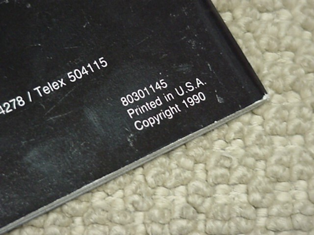 Peavey Electronics Amplifiers Catalog 1990 tweed classic amps 45 pages