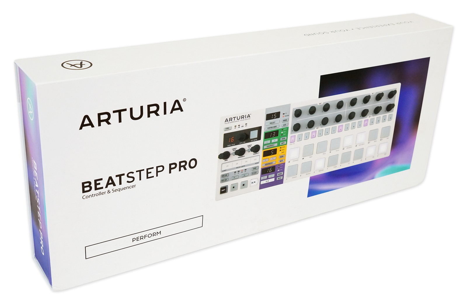 Arturia BeatStep Pro Sequencer Midi USB DJ Recording Pad Controller+Headphones
