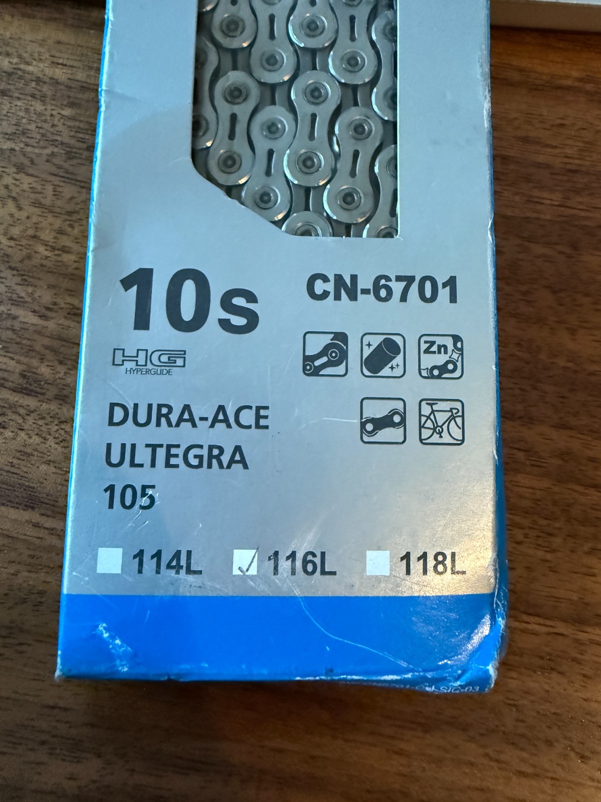 Shimano CN-6701 10-speed chain BNIB