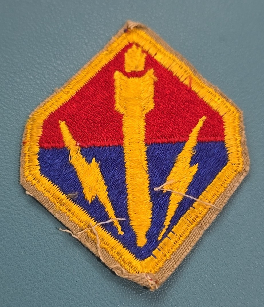 Cold War 1950' Ballistic Missile Agency Shoulder Patch-Cut Edge-Snow Back- *