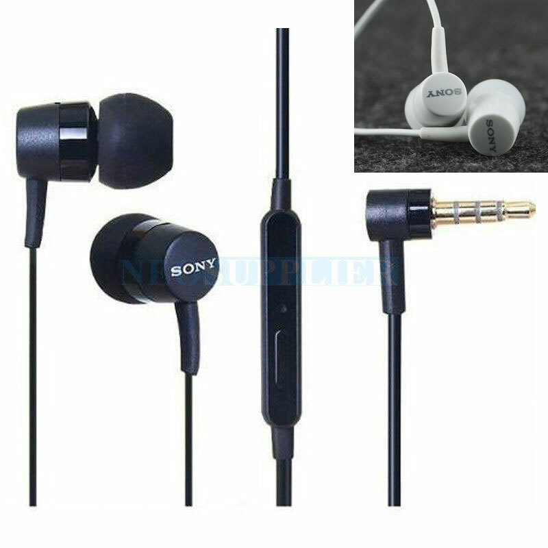 Genuine Orignal Sony MH750 3.5mm Headset Earphone for Sony Xperia Z Z3 Z5 Ultra