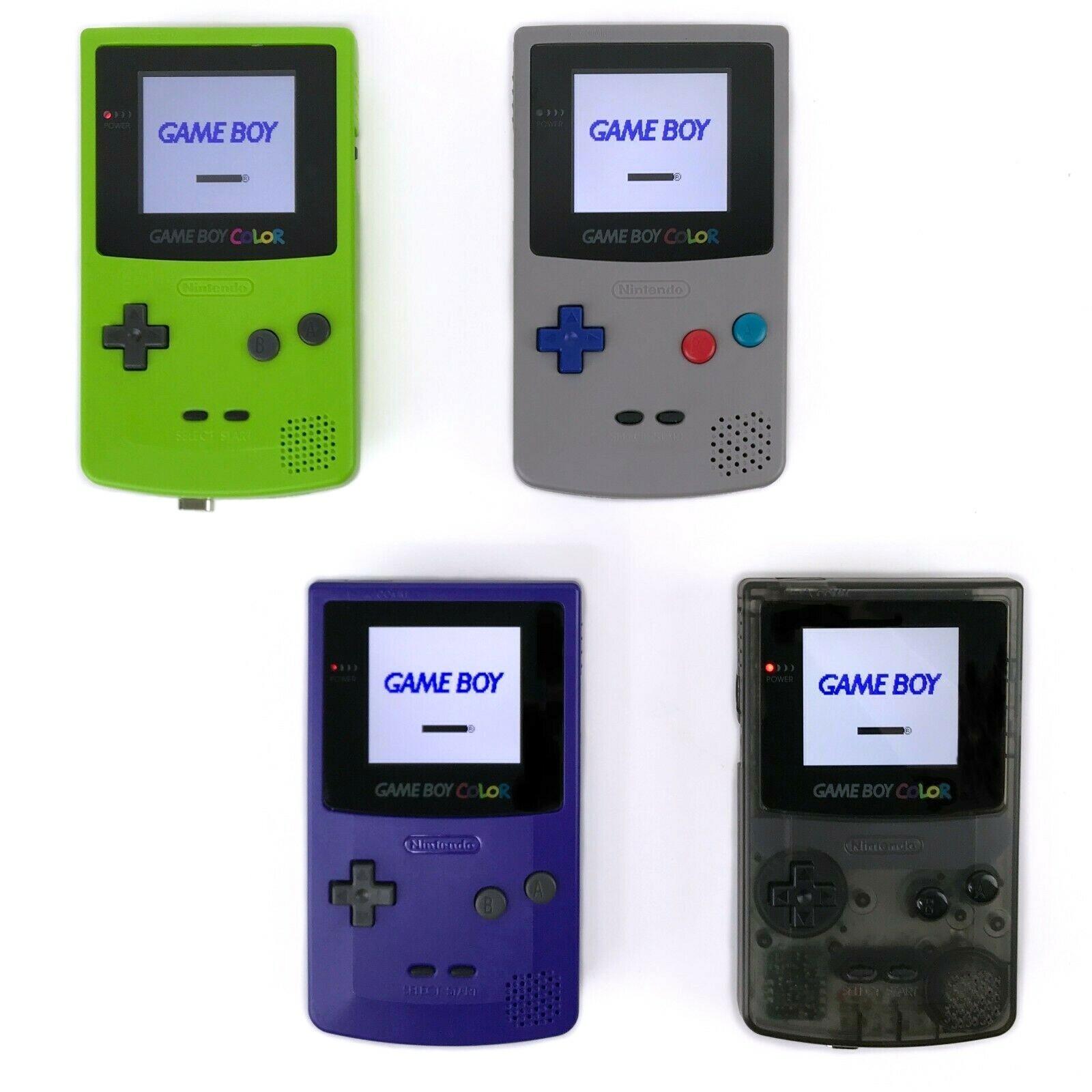 Game Boy Color IPS Console Backlit with Laminated 2.45 LCD Custom GBC Gameboy