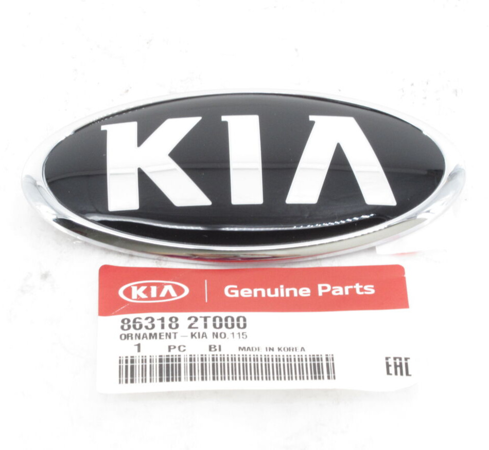 Genuine OEM Kia 86318 2T000 Front Grille Emblem Badge 13-23 Rio 14-16 Cadenza