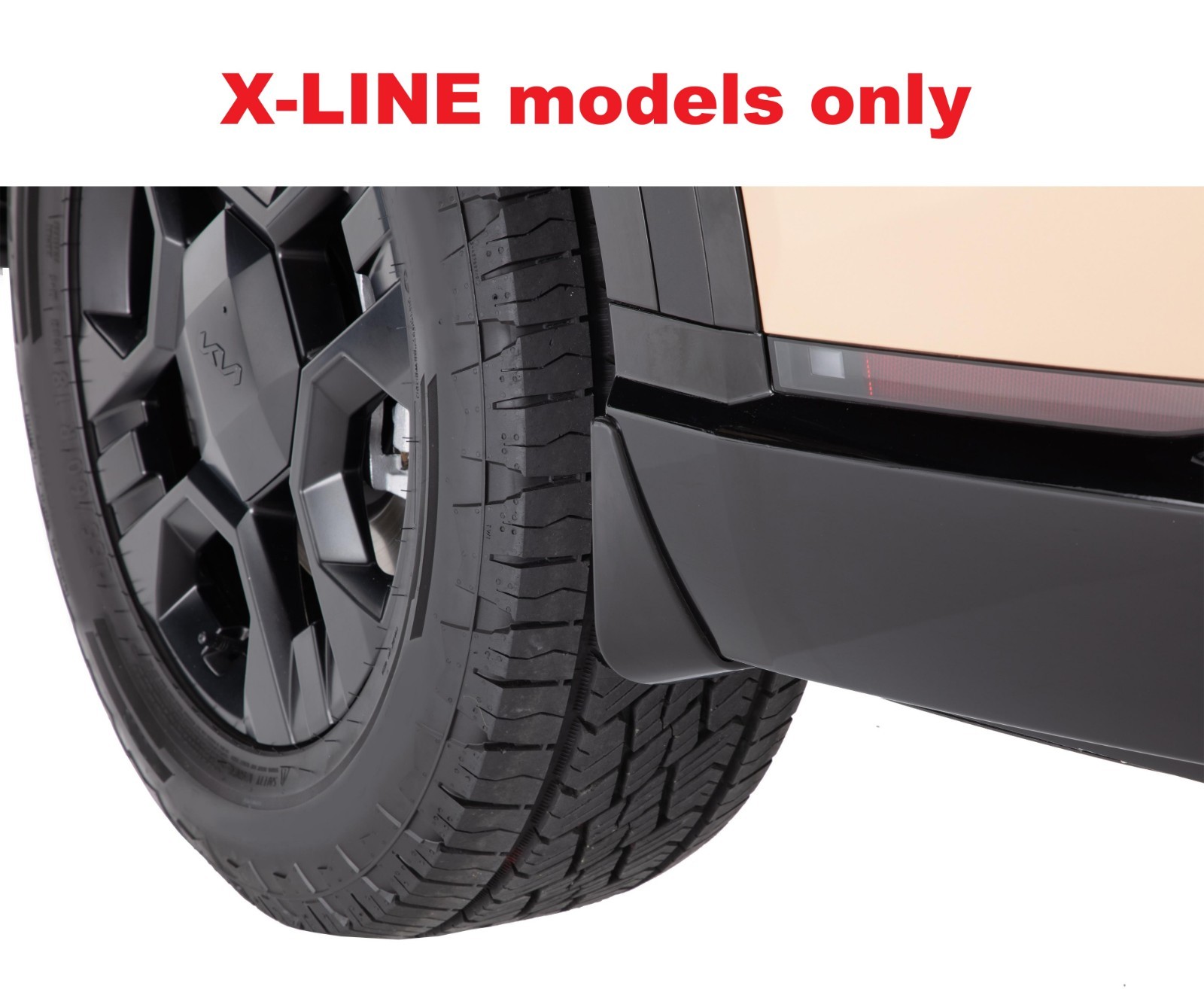 OEM 2027 Kia TELLURIDE X-LINE Splash Guards MUD FLAPS 4pc Complete Set Kit