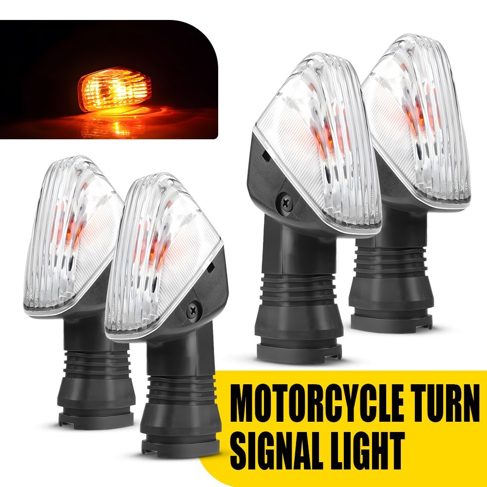 Front/Rear 4PCS Turn Signal Indicator Fit Kawasaki KLR650 2008-17 KLE 05-07 500