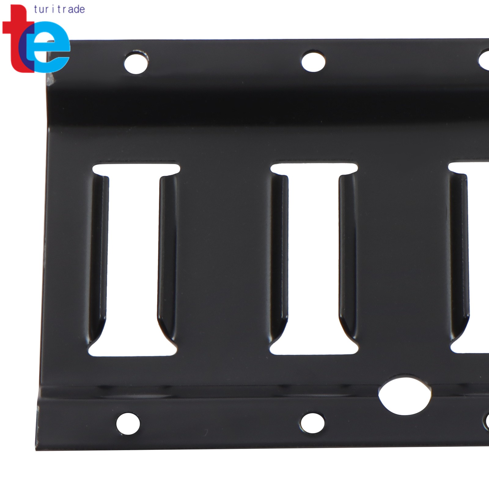 2 Pack 4' E Tie Down Rail Kit For Cargo Trailers Power Coated E-Tracks