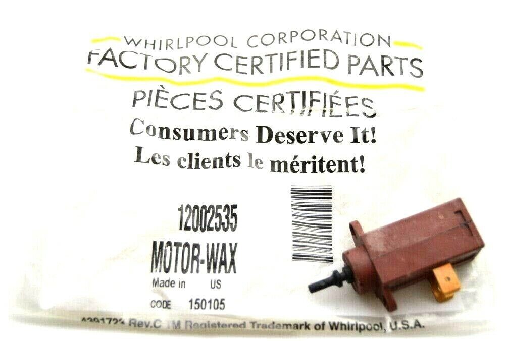 OEM Whirlpool 22002119 Washer Wax Motor