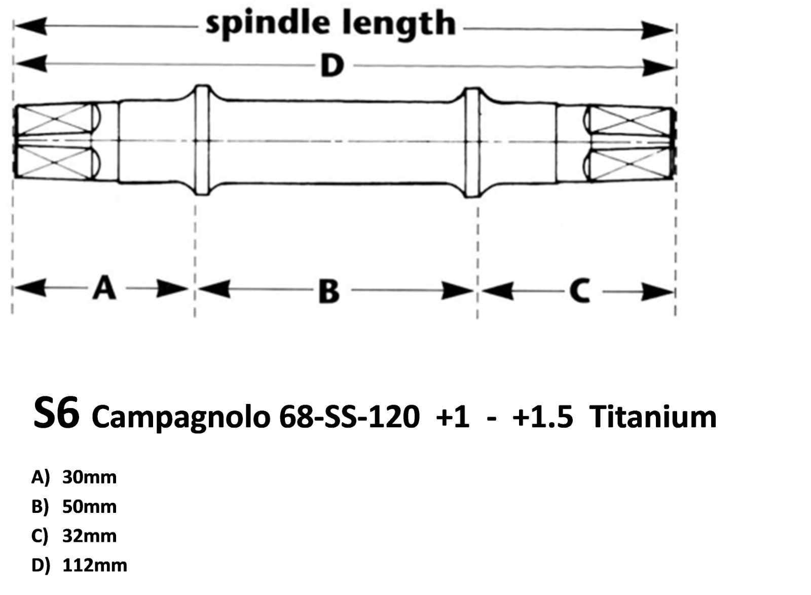 Campanolo 68-SS-120 Titanium