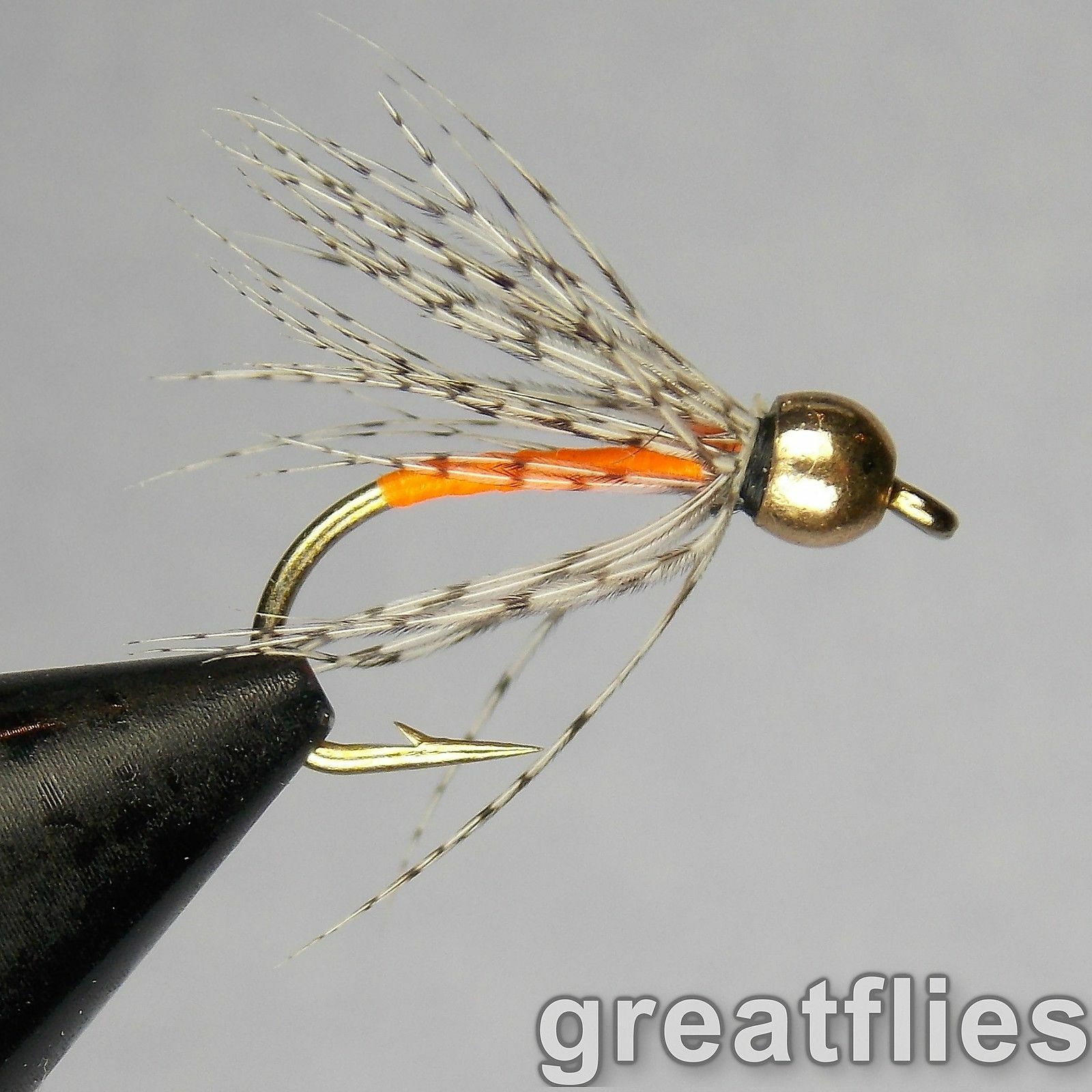 1 dozen (12) - Soft Hackle - Partridge & Orange - Bead Head