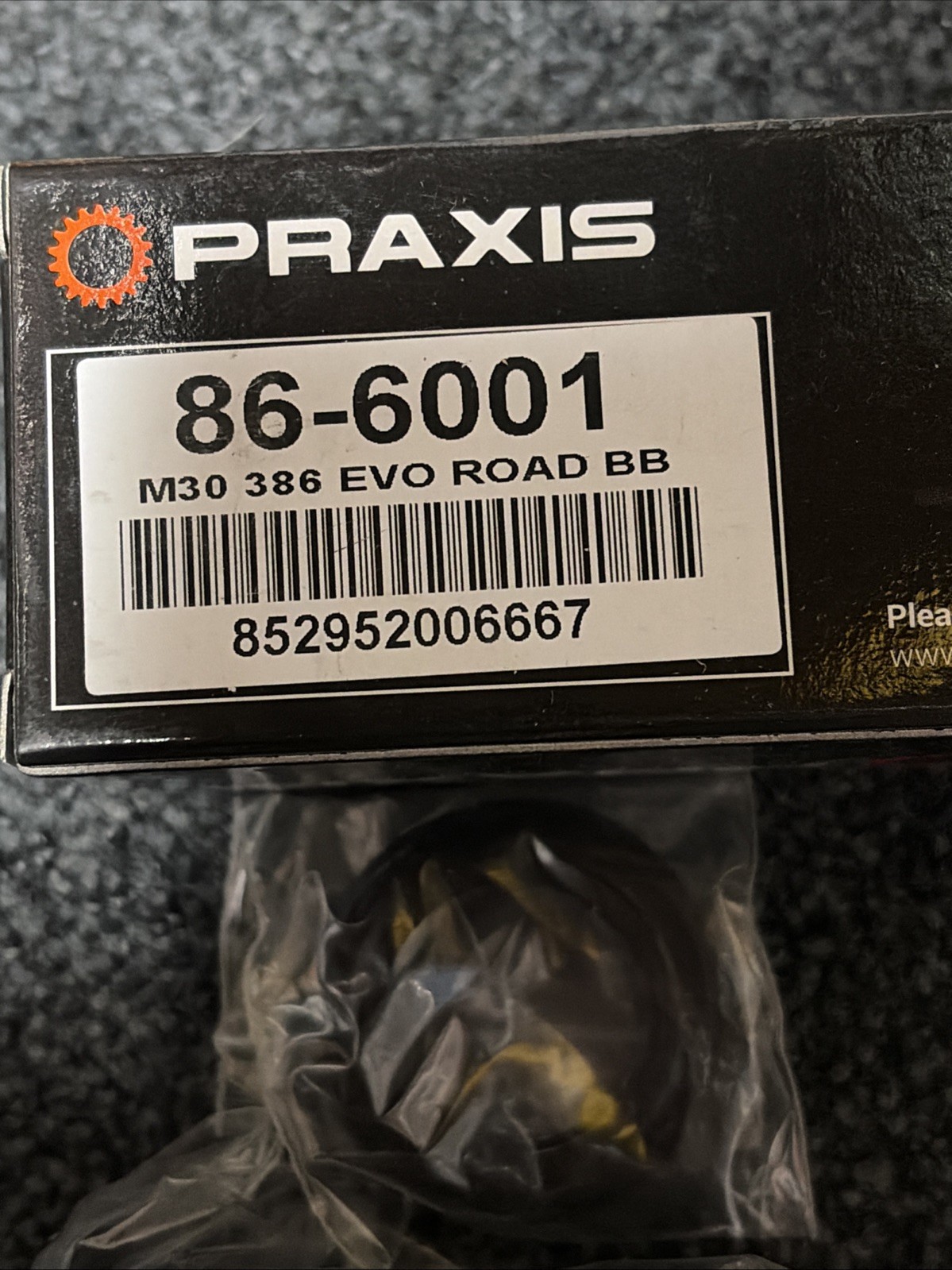 New Praxis 86-6001 M30 386 EVO Road Bottom Bracket