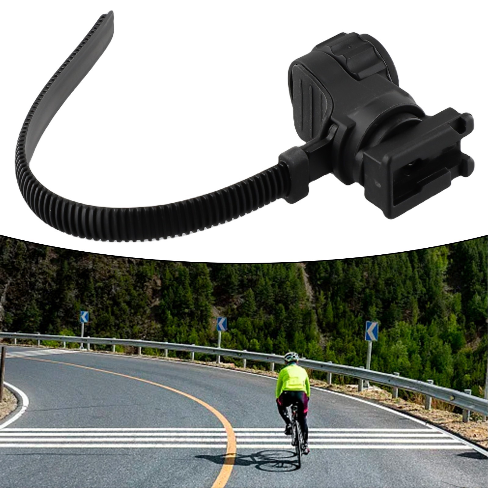 Bicycle Front Light Tight Bracket 22-32mm Cycling Light Bracket for Cateye