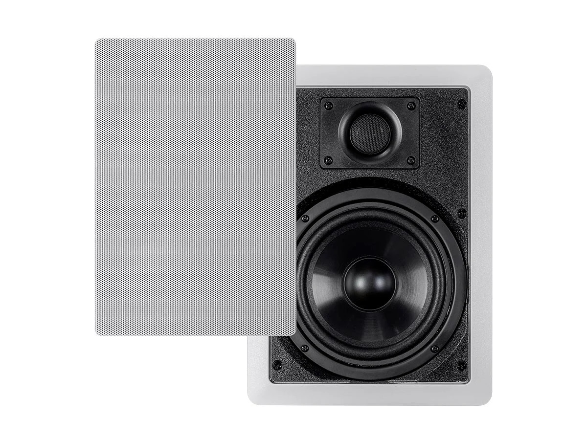 Monoprice Aria In-Wall Speakers 18590 6.5-inch 2-Way - PAIR - NEW SEALED