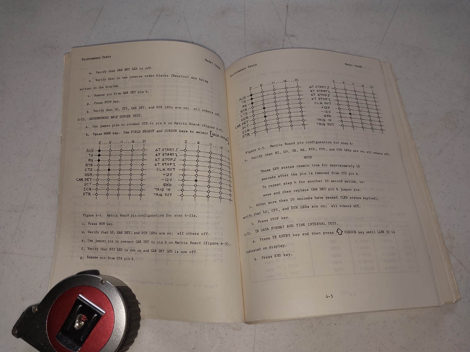 Original HP 1640A serial data analyzer preliminary service manual 01640-90901