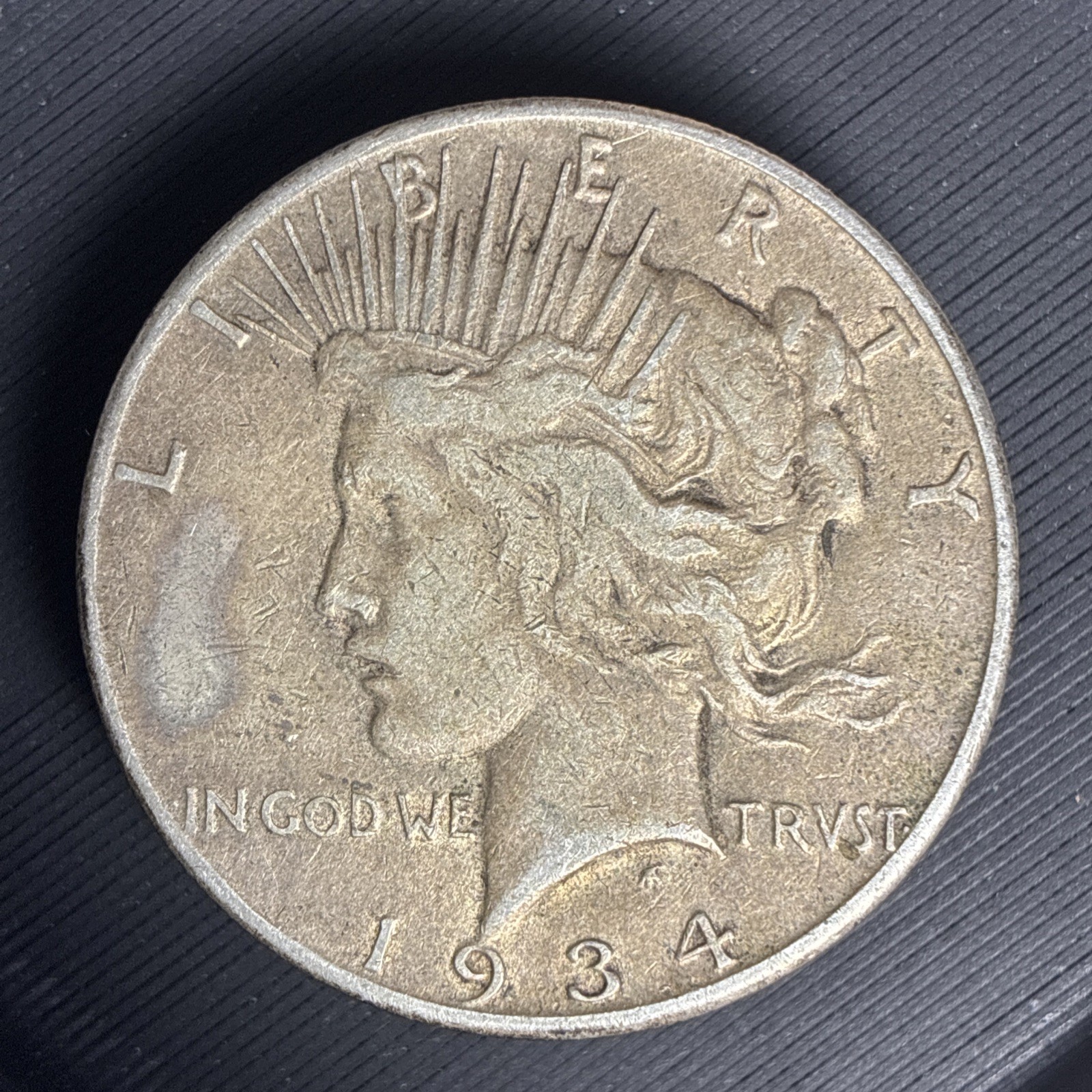 1934 S Peace Silver Dollar - Key Date