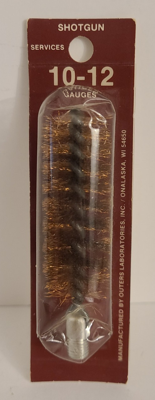 OUTERS 10-12 Gauge Shotgun Bore Brush Bronze NEW