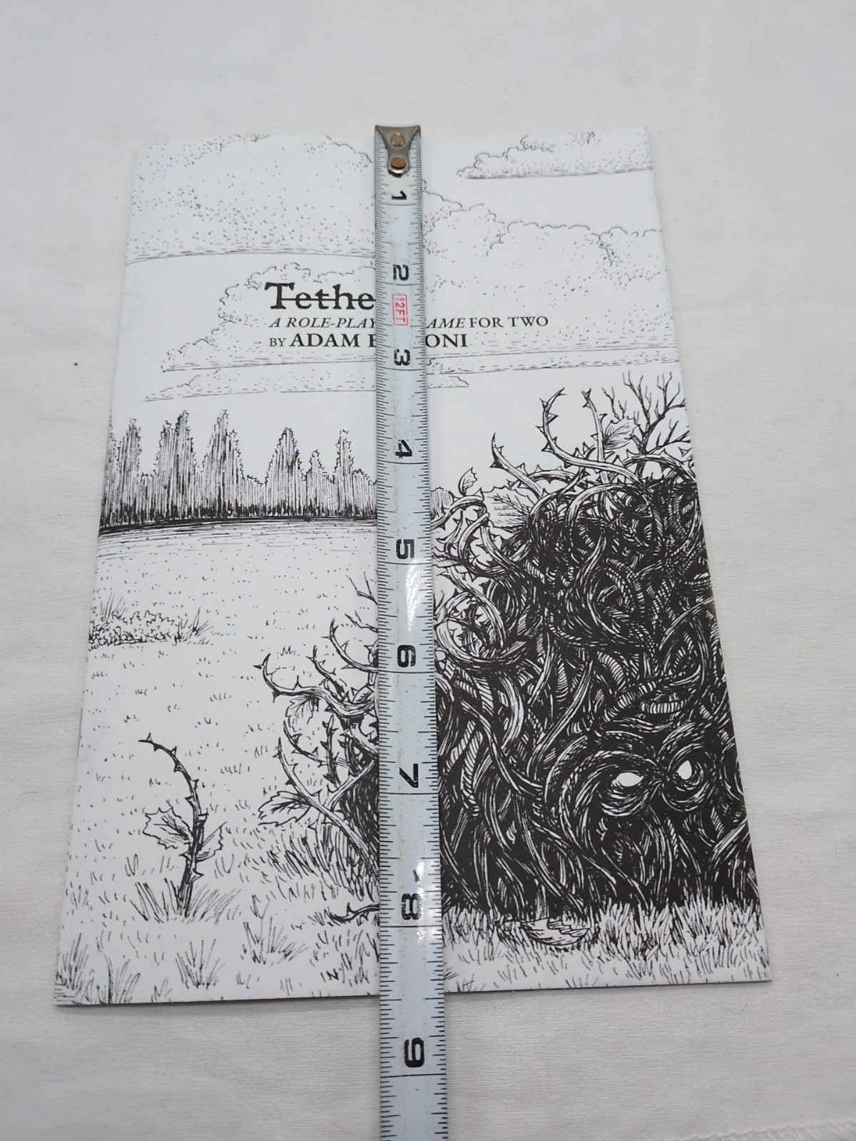 Tether A Role-Playing Game For Two Adam Baffoni Booklet
