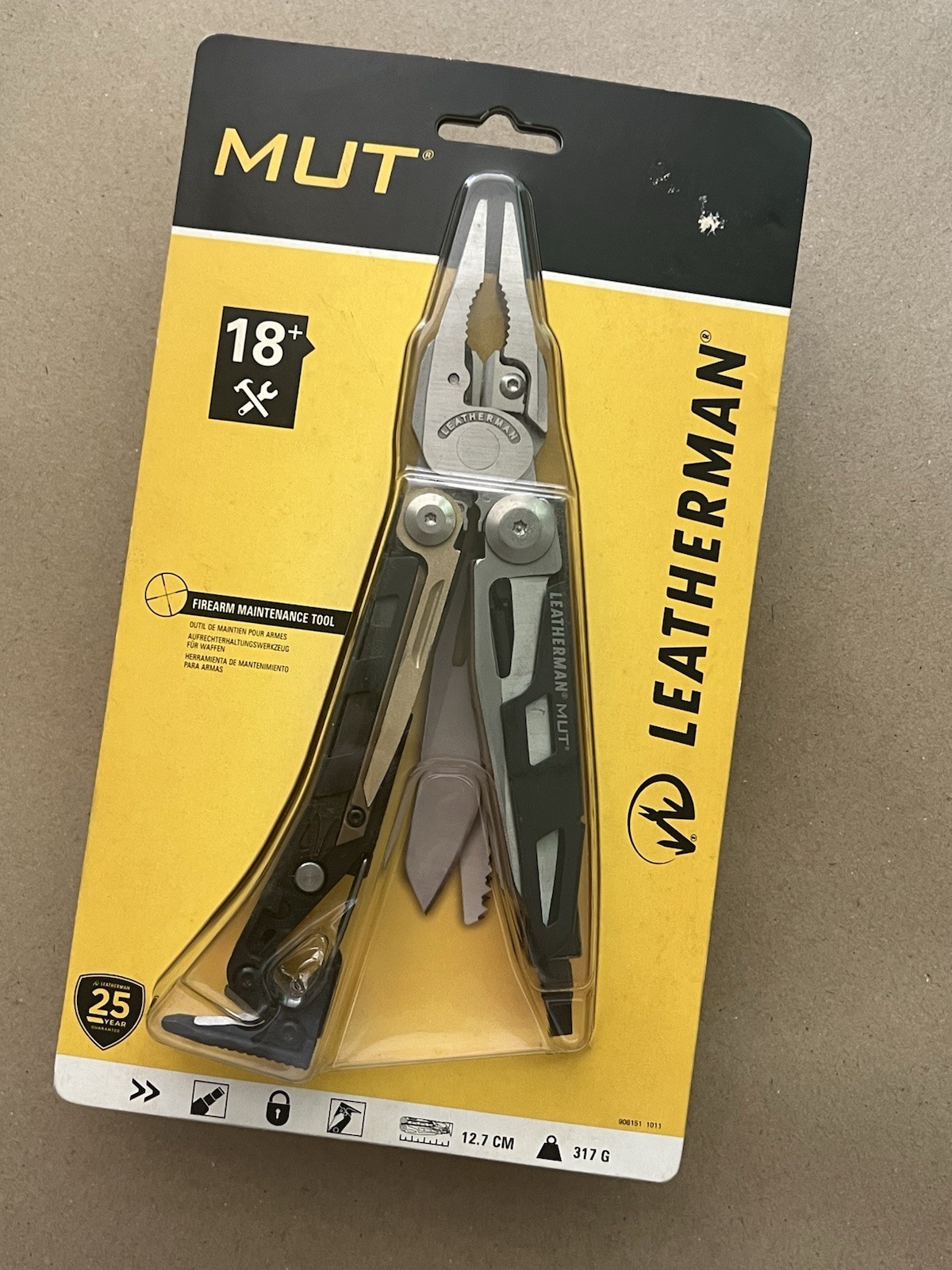 LEATHERMAN MUT, Molle Brown Sheath, New Old Stock, Retried.
