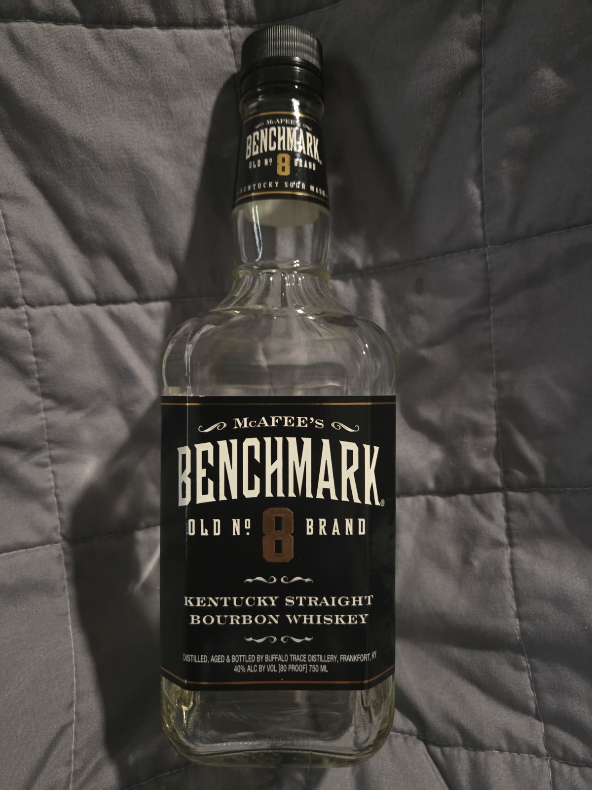 McAfee's BENCHMARK KENTUCKY STRAIGHT BOURBON WHISKEY BOTTLE 750ML