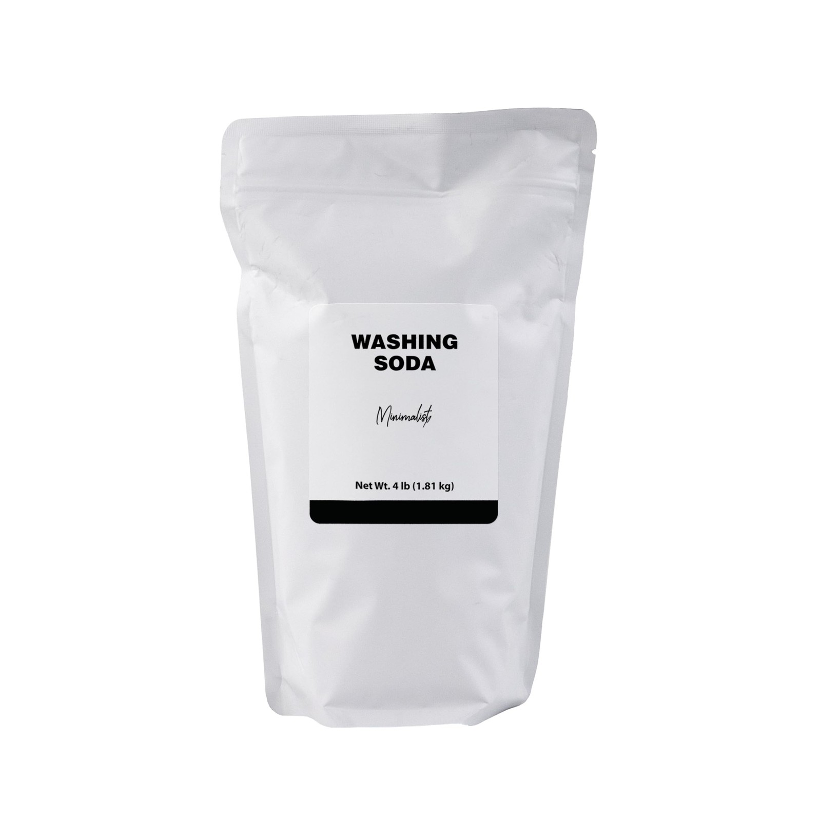 Minimalist, Washing Soda, 4 Lb | For laundry applications, surface cleaning, ...