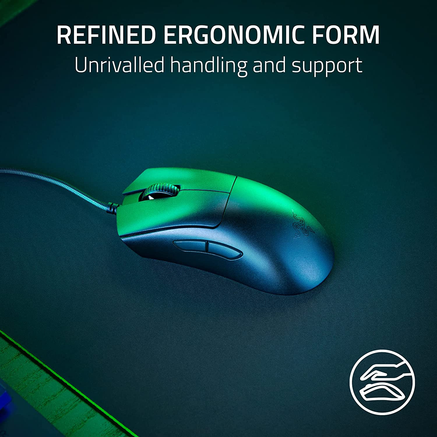 Deathadder V3 Wired Gaming Mouse: 59G Ultra Lightweight - Focus Pro 30K Optical