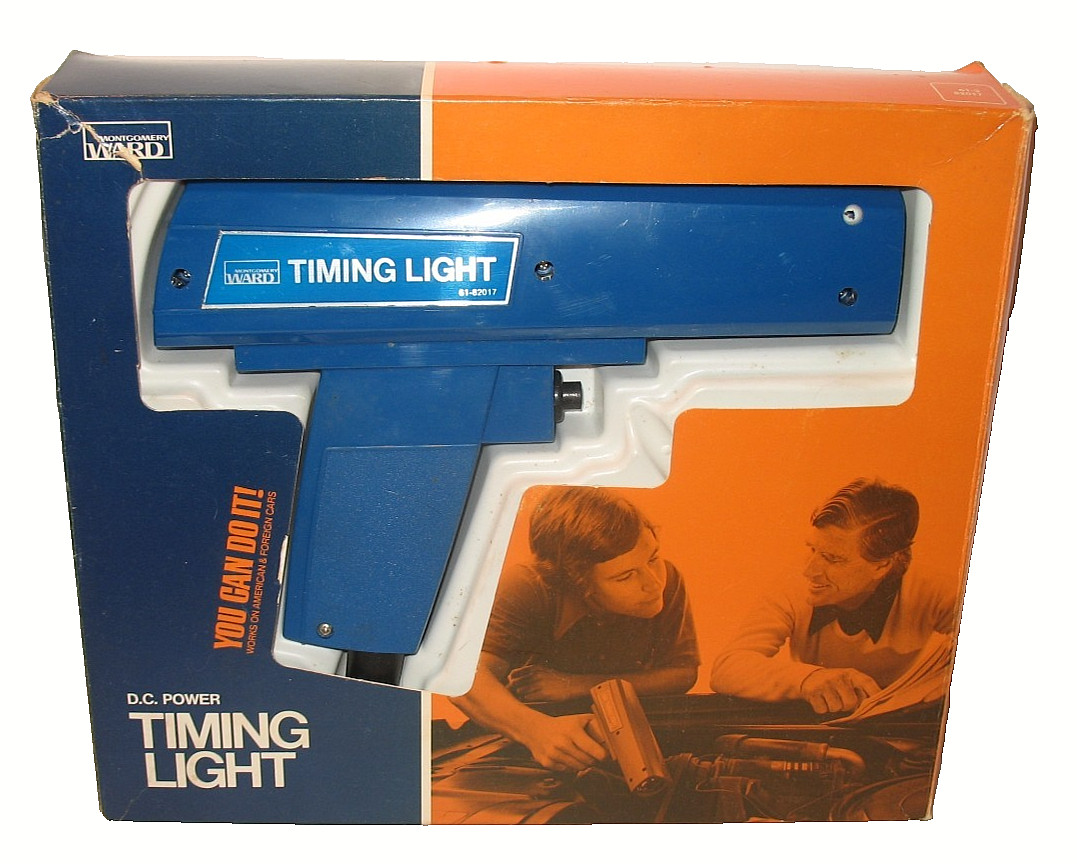 Montgomery Ward Timing Light 12 Volt D.C. Power 61-82017