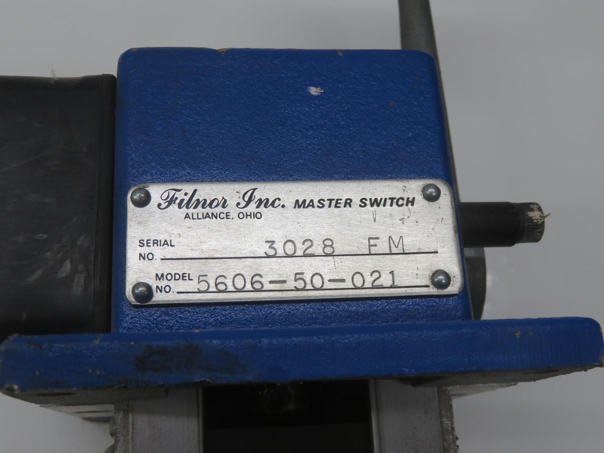FILNOR 5606-50-021 MASTER SWITCH T228432