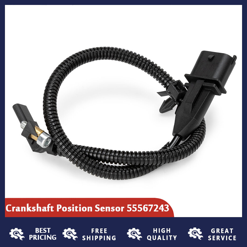 1Pc Crank Crankshaft Position Sensor For 2011-2016 Cruze Sonic 55567243