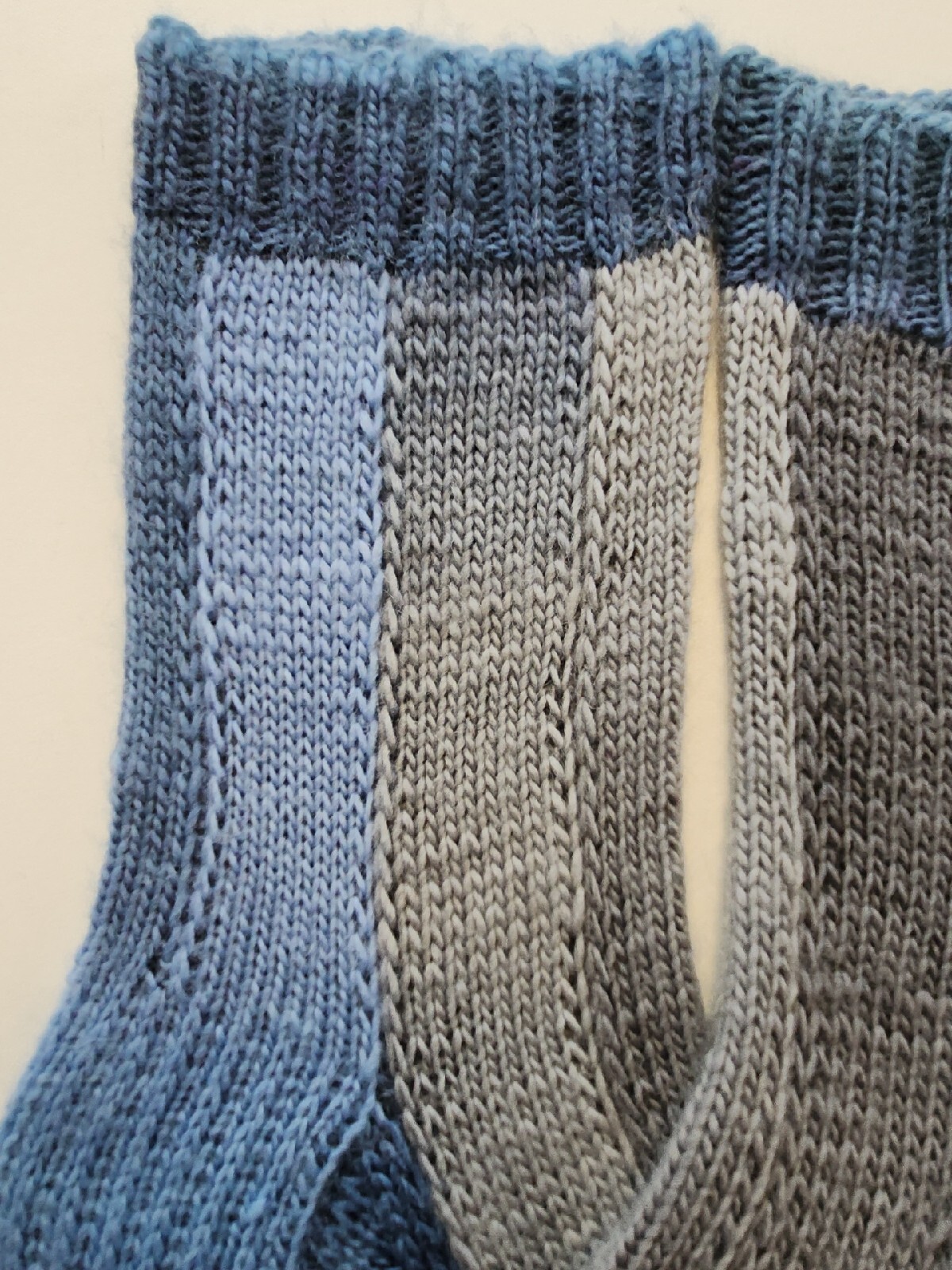 Hand Knitted Wool Socks Size 5-7 #86