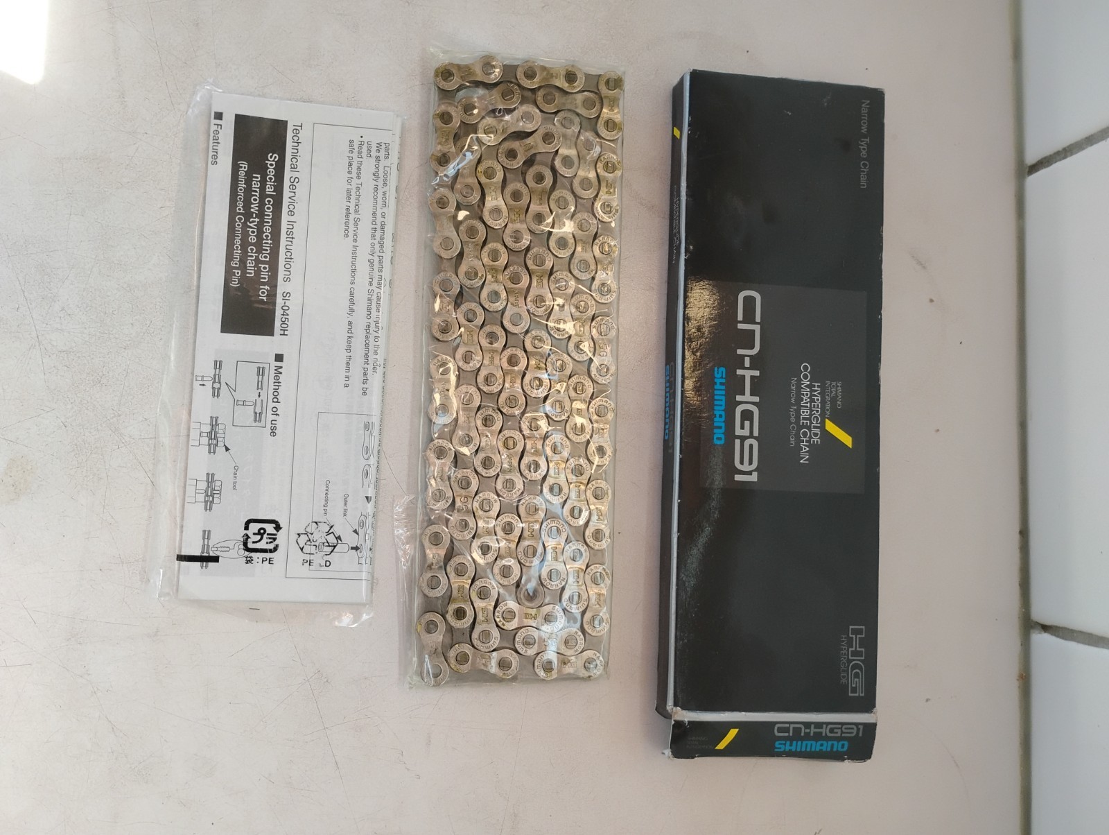 Shimano cn-hg91 hg narrow type chain
