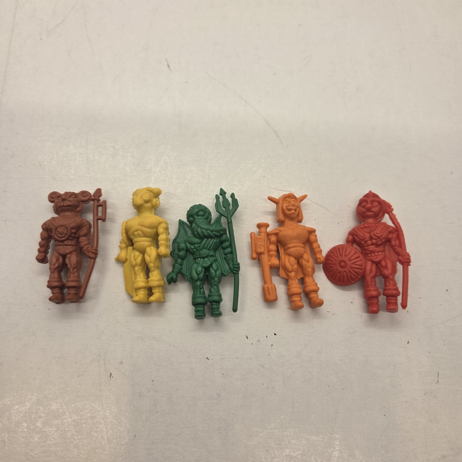 RARE VINTAGE 1980'S SPACE ACE KESHI FIGURE BLACKSTAR FANTASY LOT OF 5 HONG KONG
