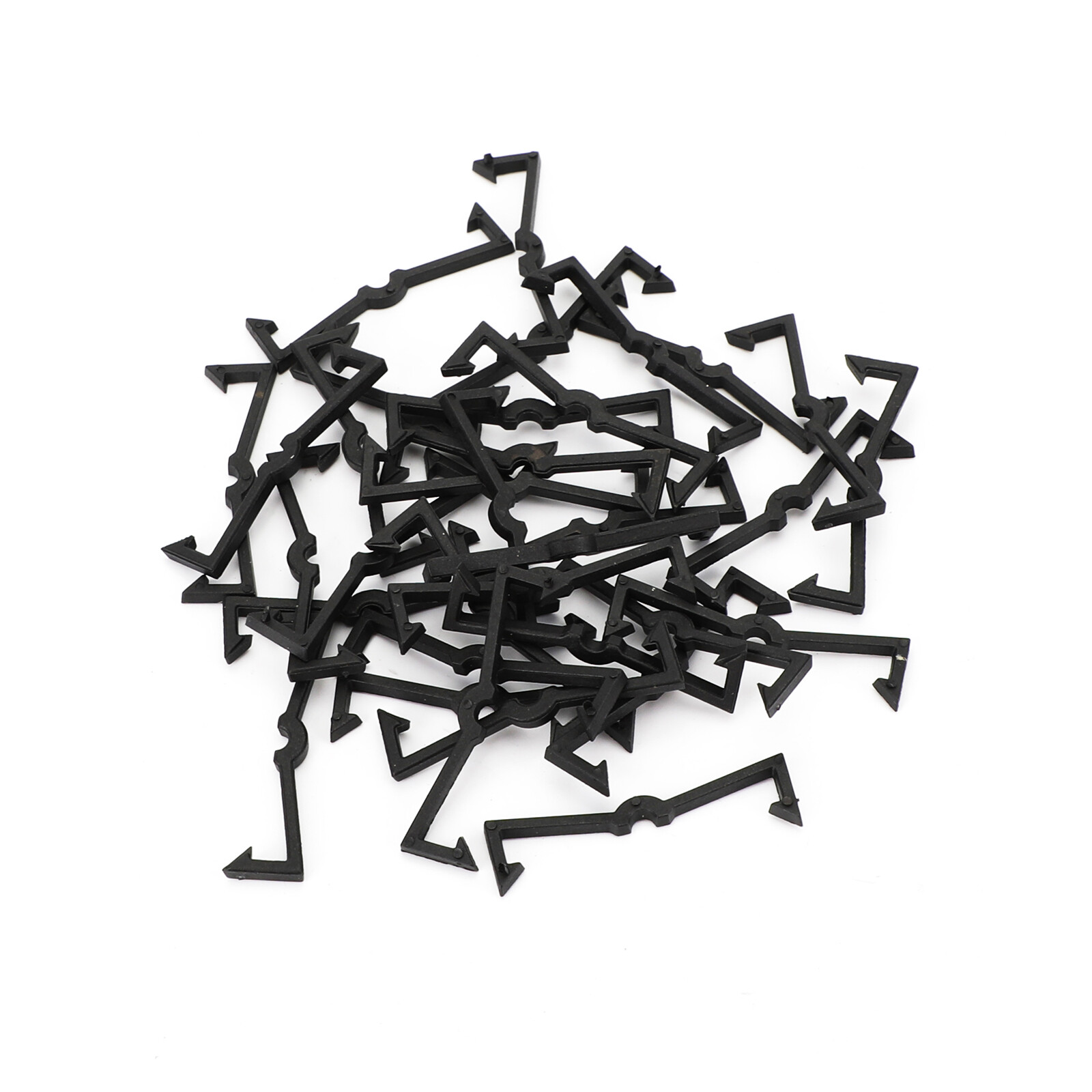 32PCS Plastic Retaining Clips Peg Board Locks Hook For Garage Organization