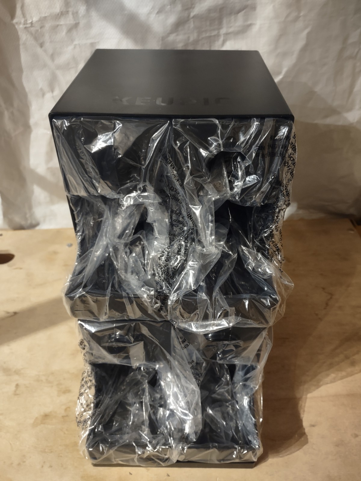 Keurig Organizer 4 Count Modular Merchandiser Plastic Black**READ NOTES**