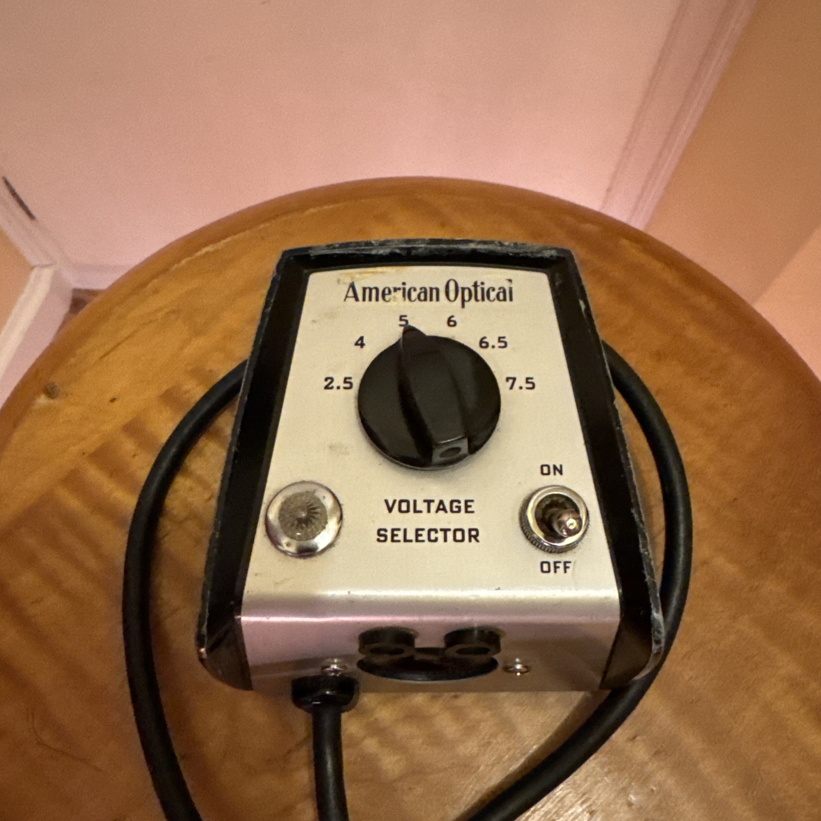 Vintage American Optical Voltage Selector model 11144