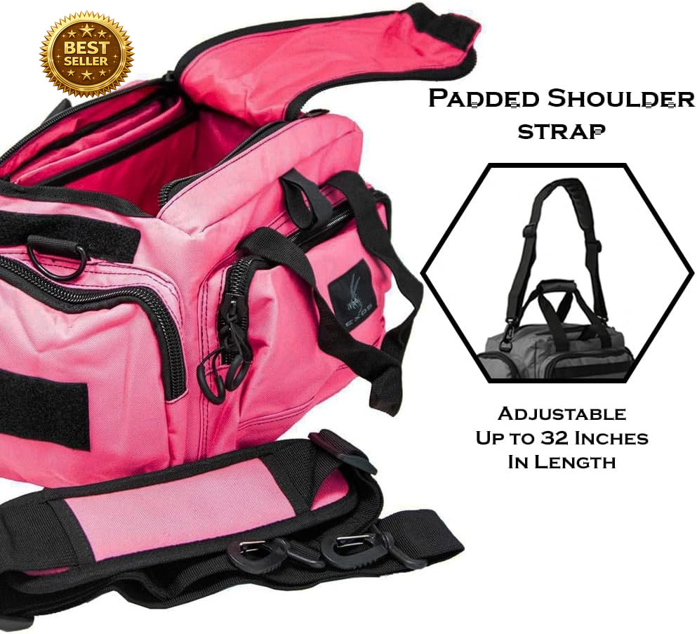 Tactical Range Bag Medium Shooting Gun Case Ammo Storage Molle Webbing