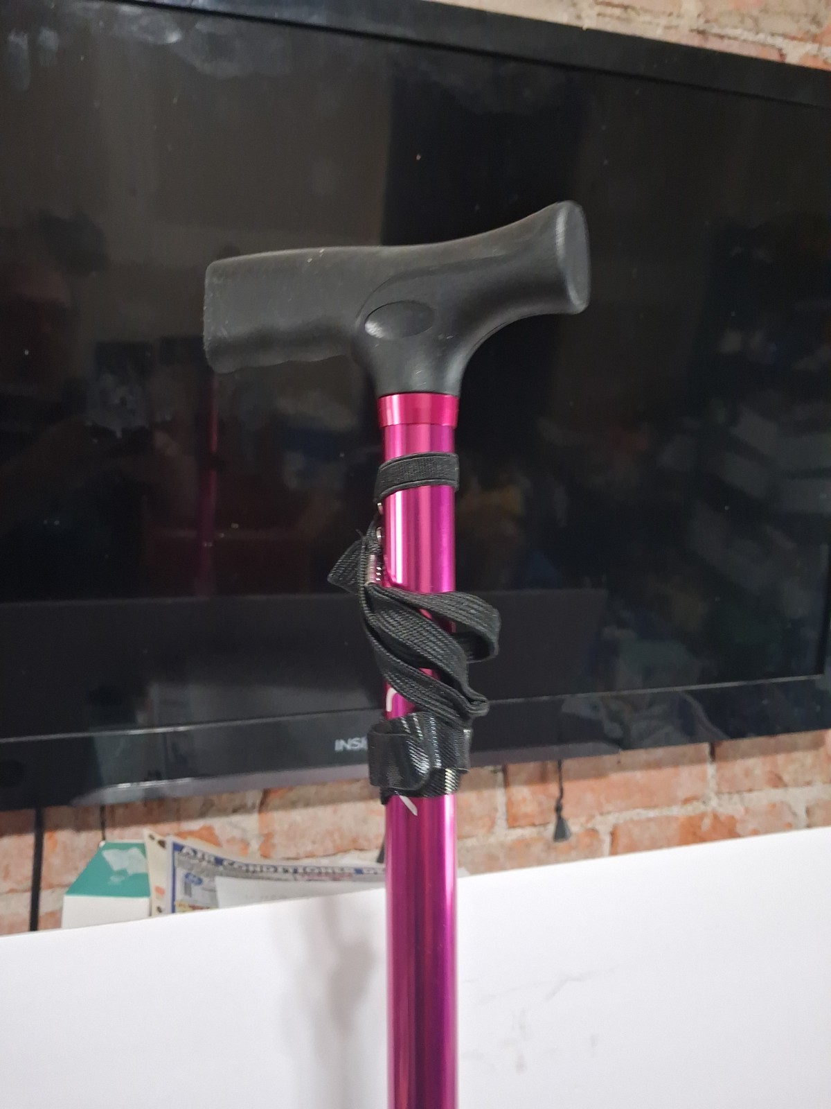 ALLAY Purple Foldable Walking Cane